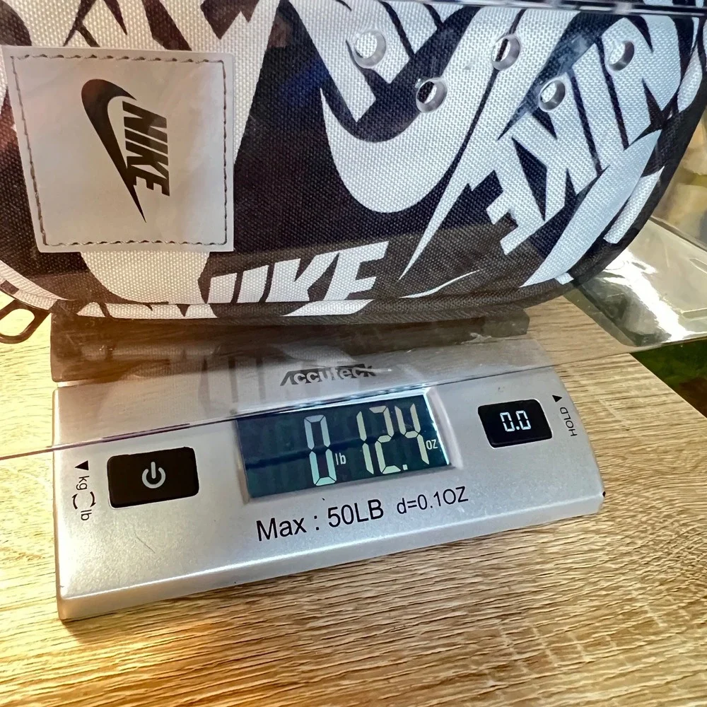 NWT Nike Hard Shell Lunch Box Black White Swoosh Logo  Bag BACK TO SCHOOL